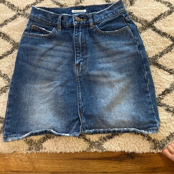 𝅺billabong denim mini skirt size 24 - Picture 5 of 5